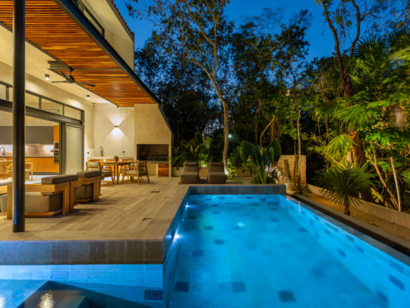Moderna Villa de Lujo | Puerto Aventuras, Q.Roo