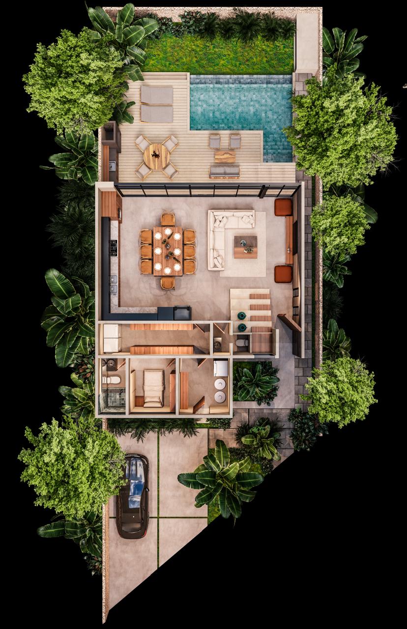 Moderna Villa de Lujo | Puerto Aventuras, Q.Roo