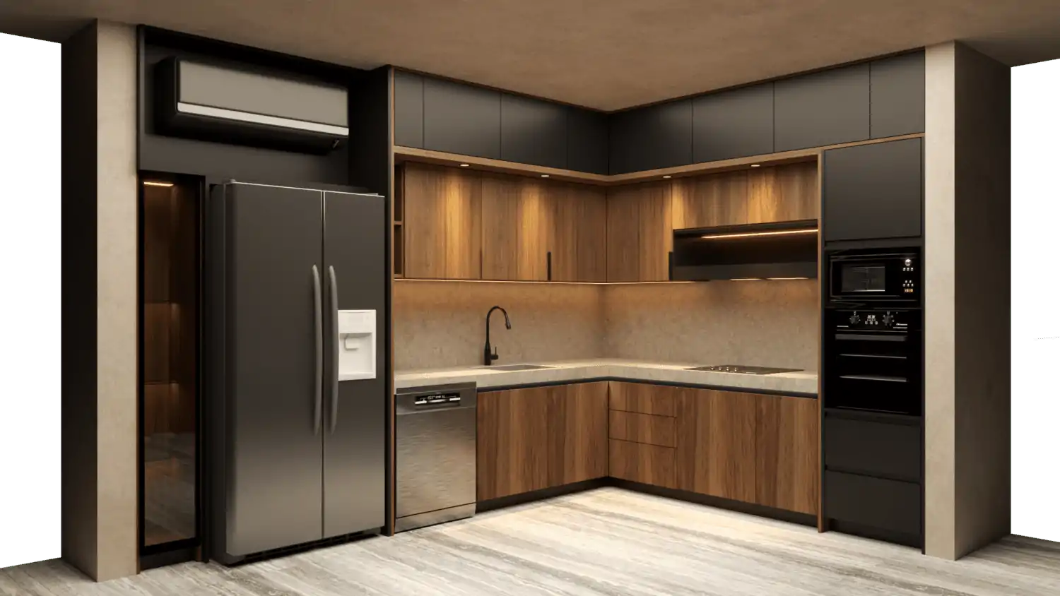 COCINA_PENTHOUSE A Casa de Piedra (Playacar)