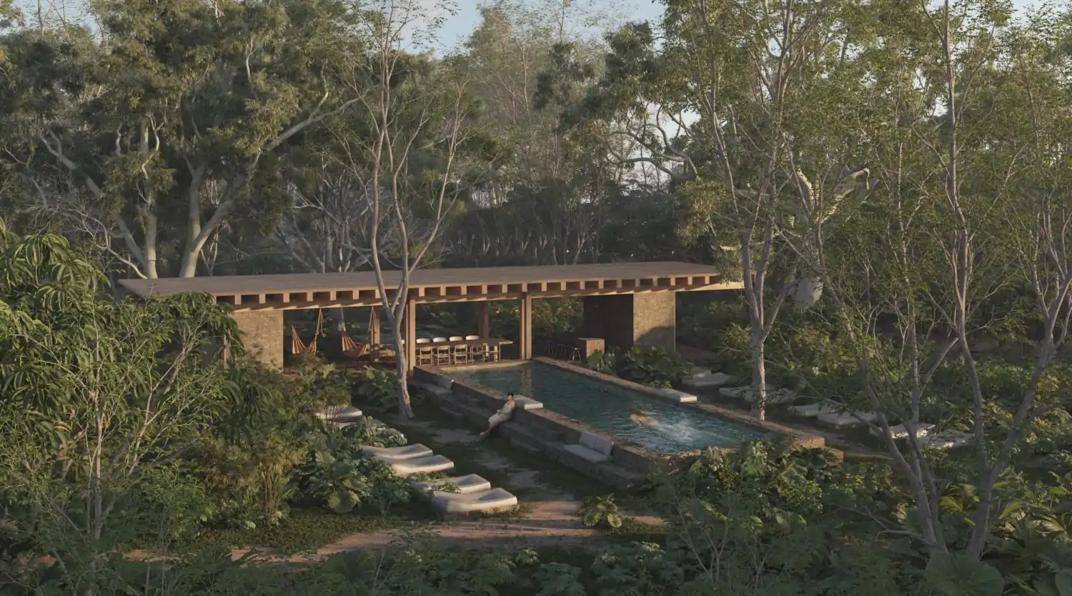 Casa kalan Aldea Kalan Bacalar