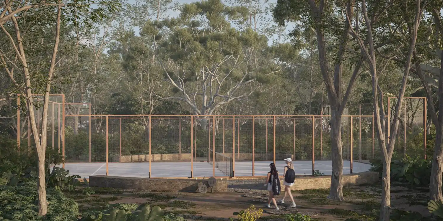 Cancha de Padel Aldea Kalan Bacalar